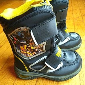 Transformers snow boots toddler boy 10